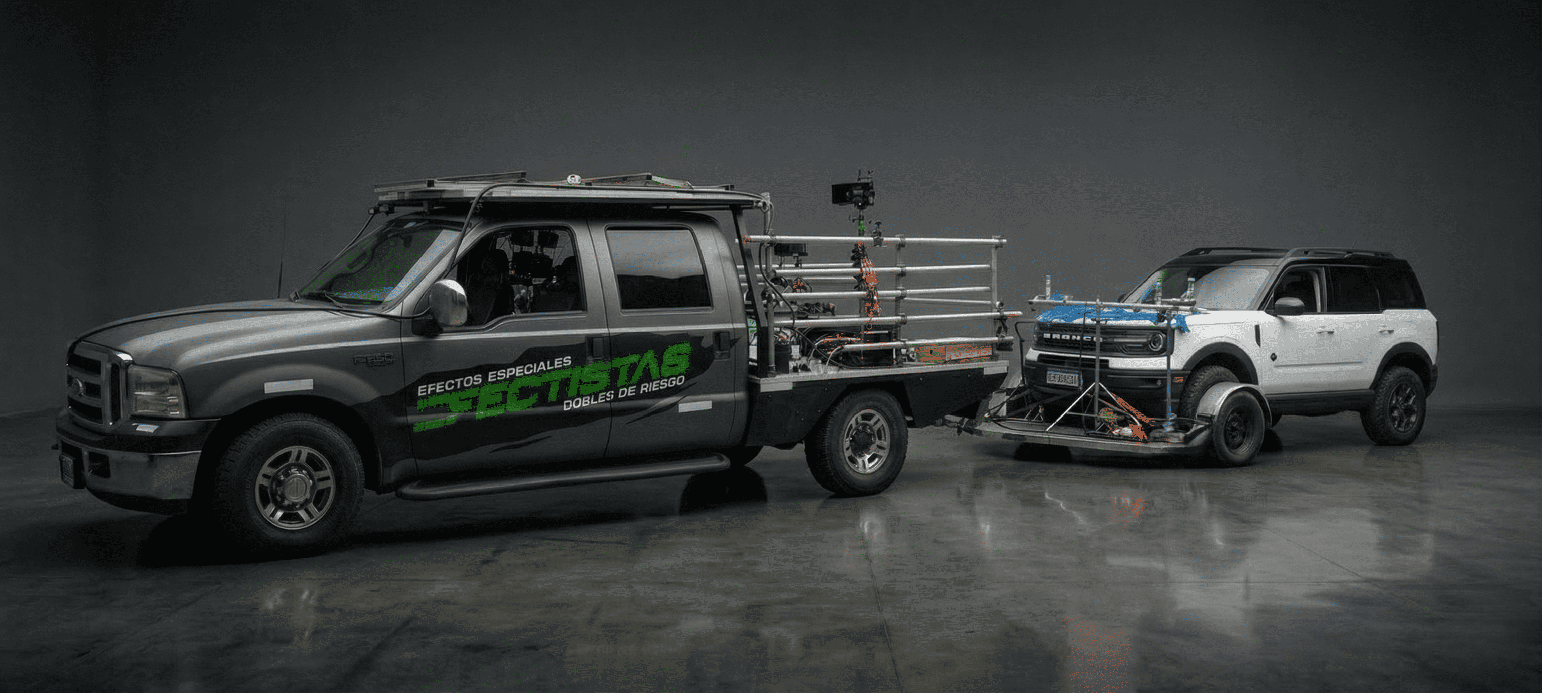 Camera Car + Tow Dolly