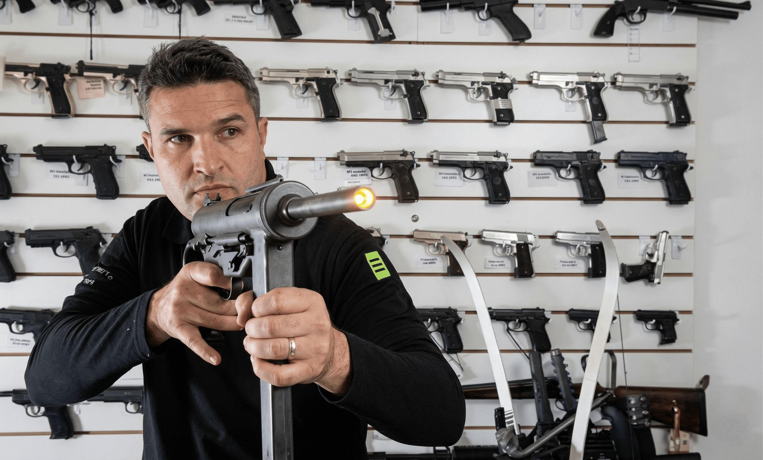 Armas con Disparo LED
